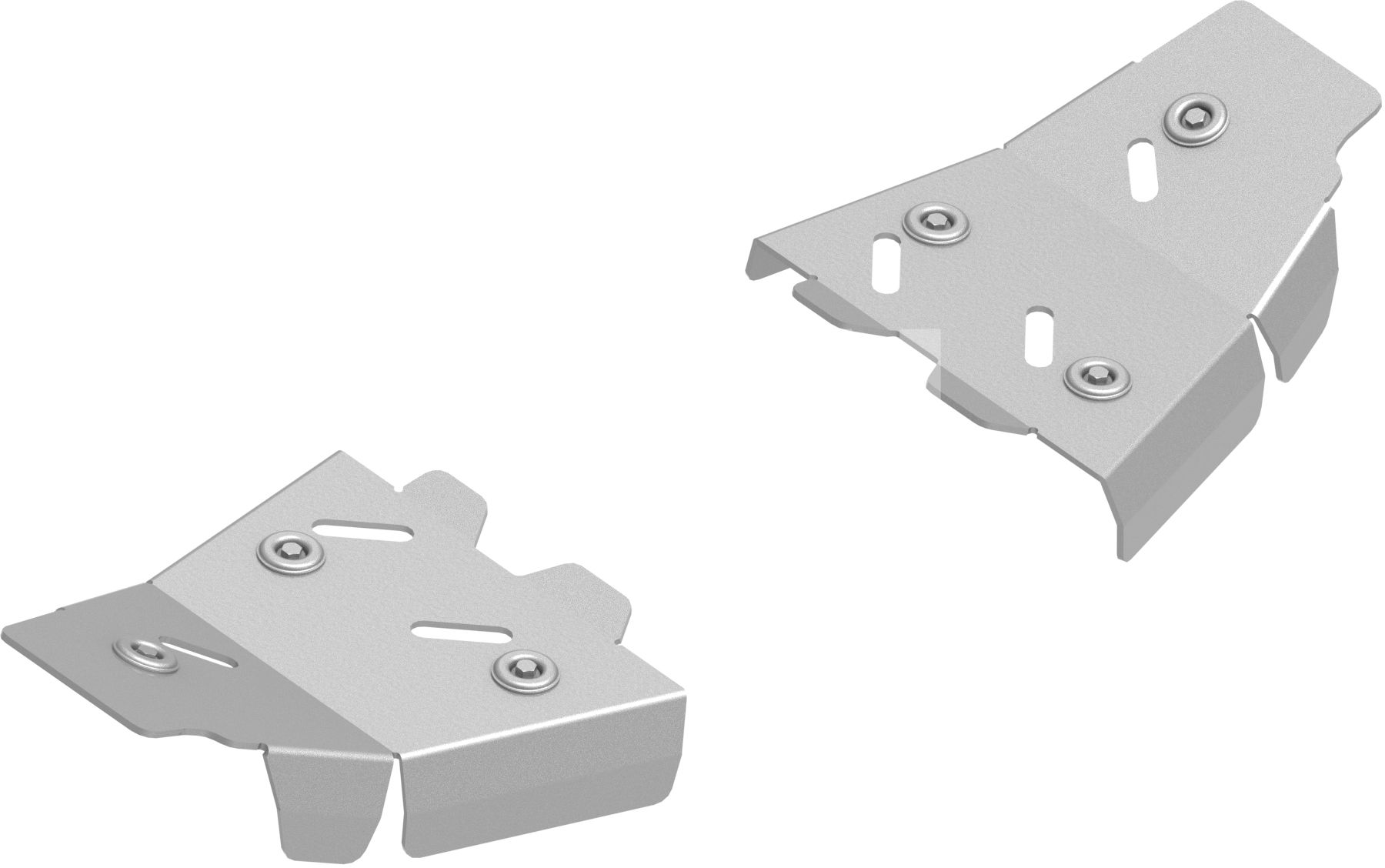 Al. Rear A-arm guards (pair)