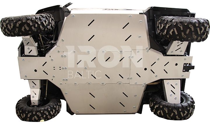 Skid plate full set (aluminium): CFMOTO UFORCE 1000 (-2021)