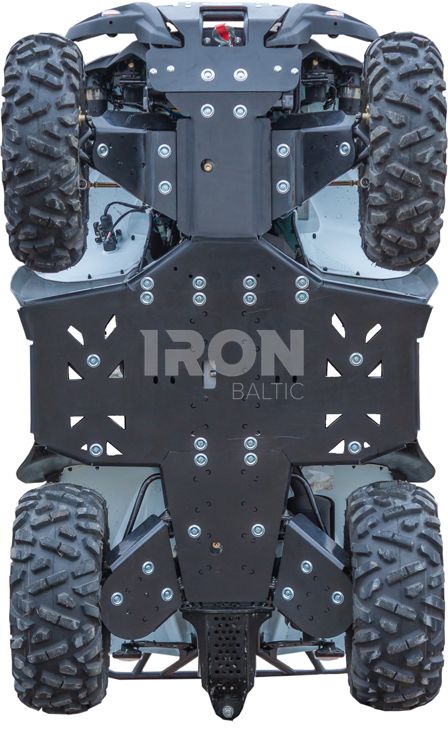 Skid plate full set (plastic): GOES 725