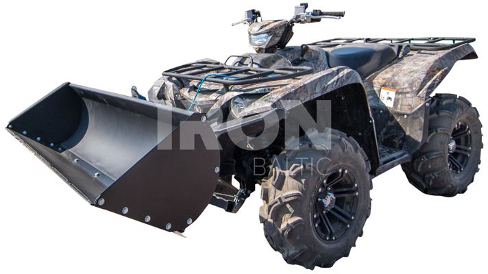 Plow bucket 1280 mm: with mechanical tilt
