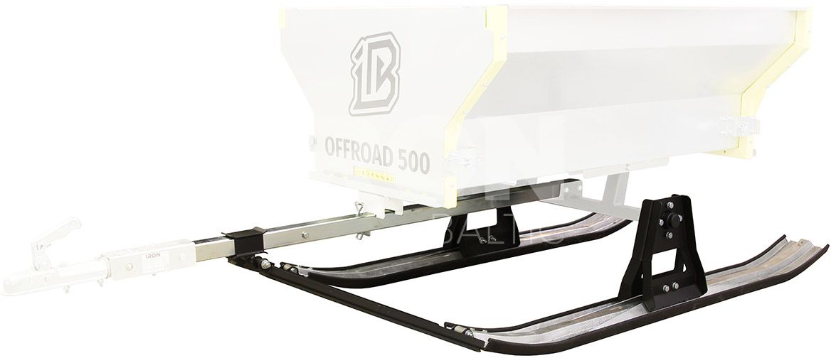Trailer Skis (OFFROAD 500): for IB trailer p/n 89.1000 / 89.1100