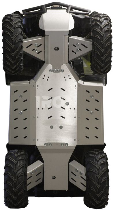 Skid plate full set (aluminium): CFMOTO CFORCE X5A / X6A