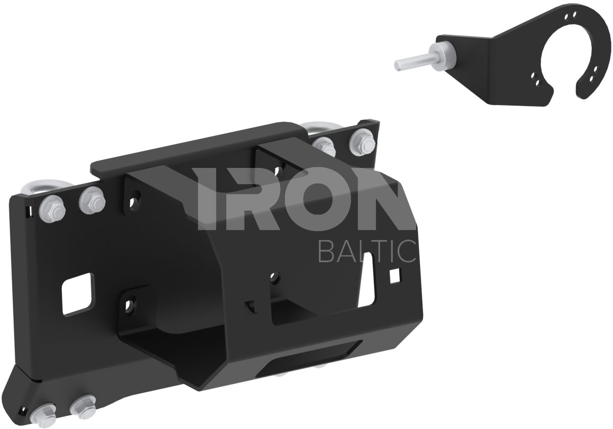 Rear winch mounting kit: AODES Pathcross 525L (2025+)