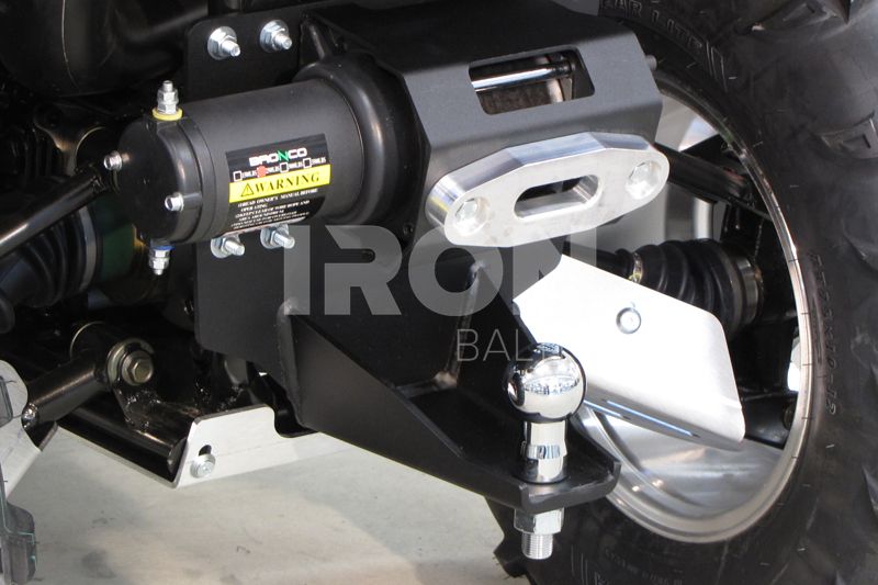 Rear winch mounting kit: CFMOTO 500 -2