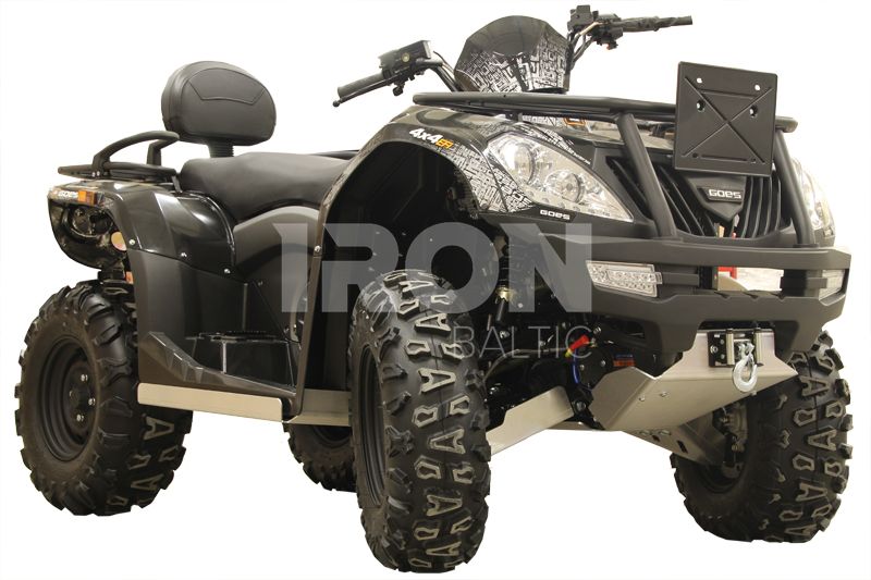 Skid plate full set (aluminium): GOES Cobalt / Iron MAX