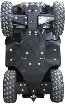 Skid plate full set (plastic): Polaris Sportsman: XP 550 / XP 850 (-2014)