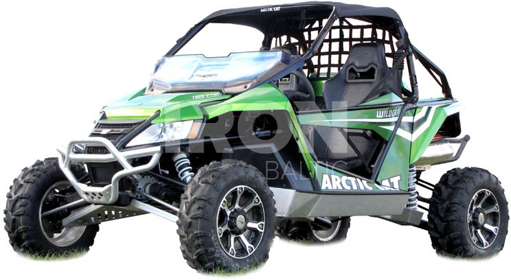 Skid plate full set (aluminium): Arctic Cat WildCat 1000 (-2016)