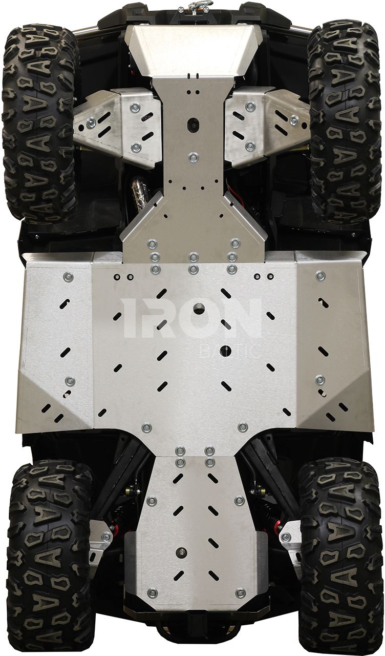 Skid plate full set (aluminium): CFMOTO CFORCE 850: CFORCE 800 XC (in USA): CFORCE 1000 OVERLAND