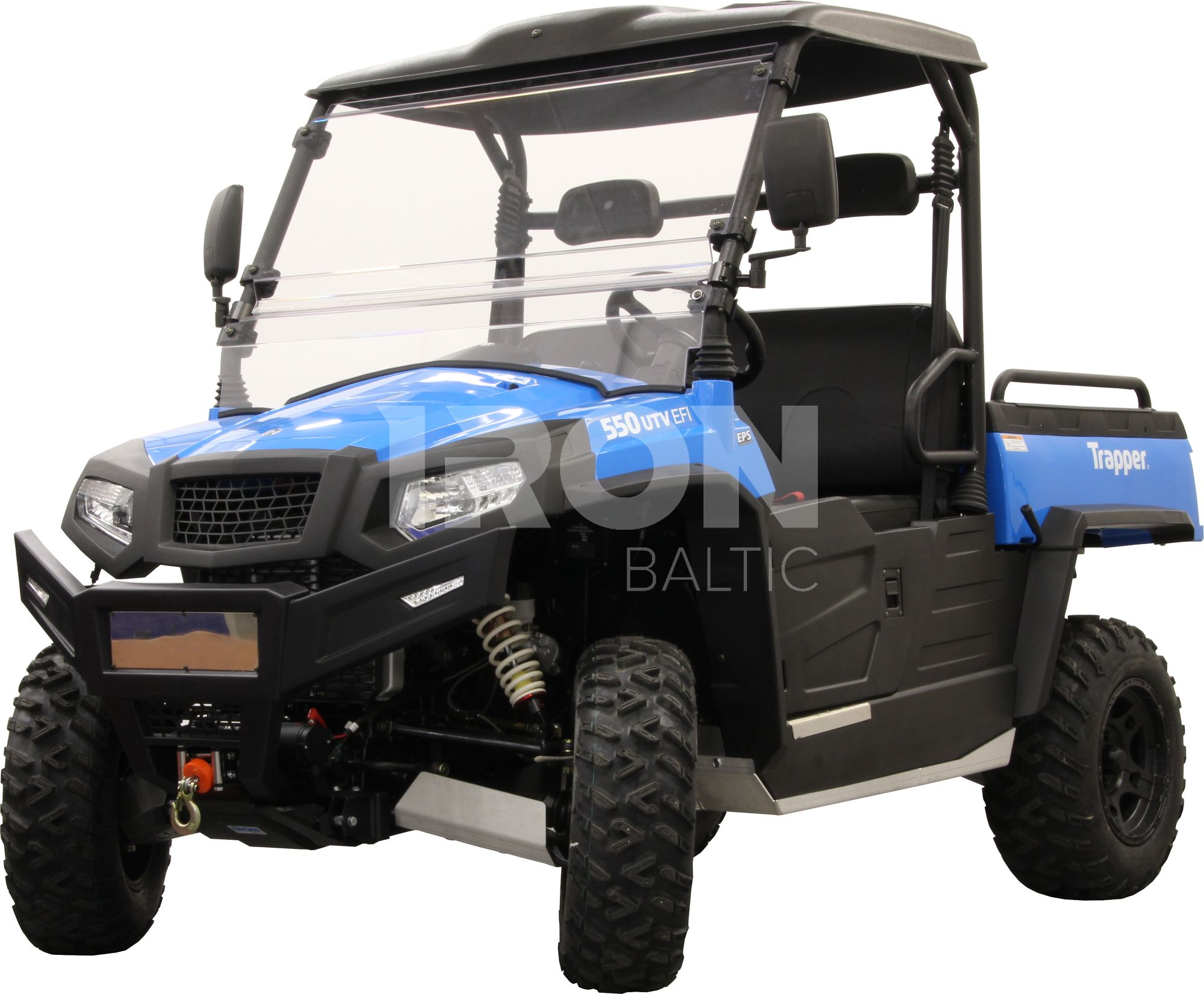 Skid plate full set (plastic-aluminium): Trapper 550 UTV: HiSun 550 UTV