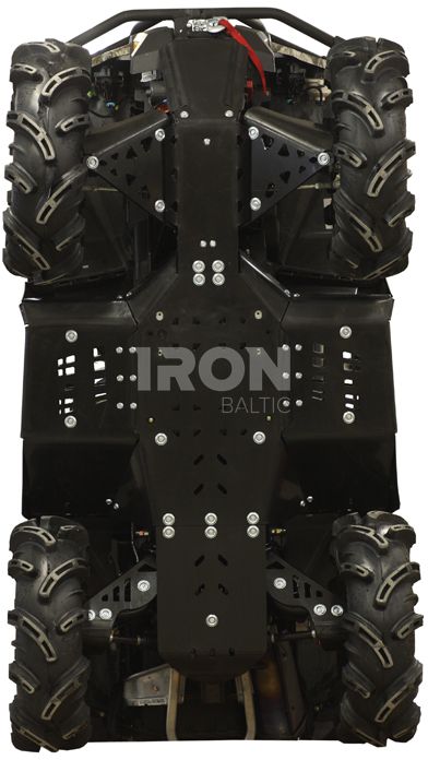 Skid plate full set (plastic): CanAm G2 Outlander MAX: (2013-2016)