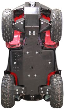Skid plate full set (plastic): Honda TRX 680 Rincon: (2015+)