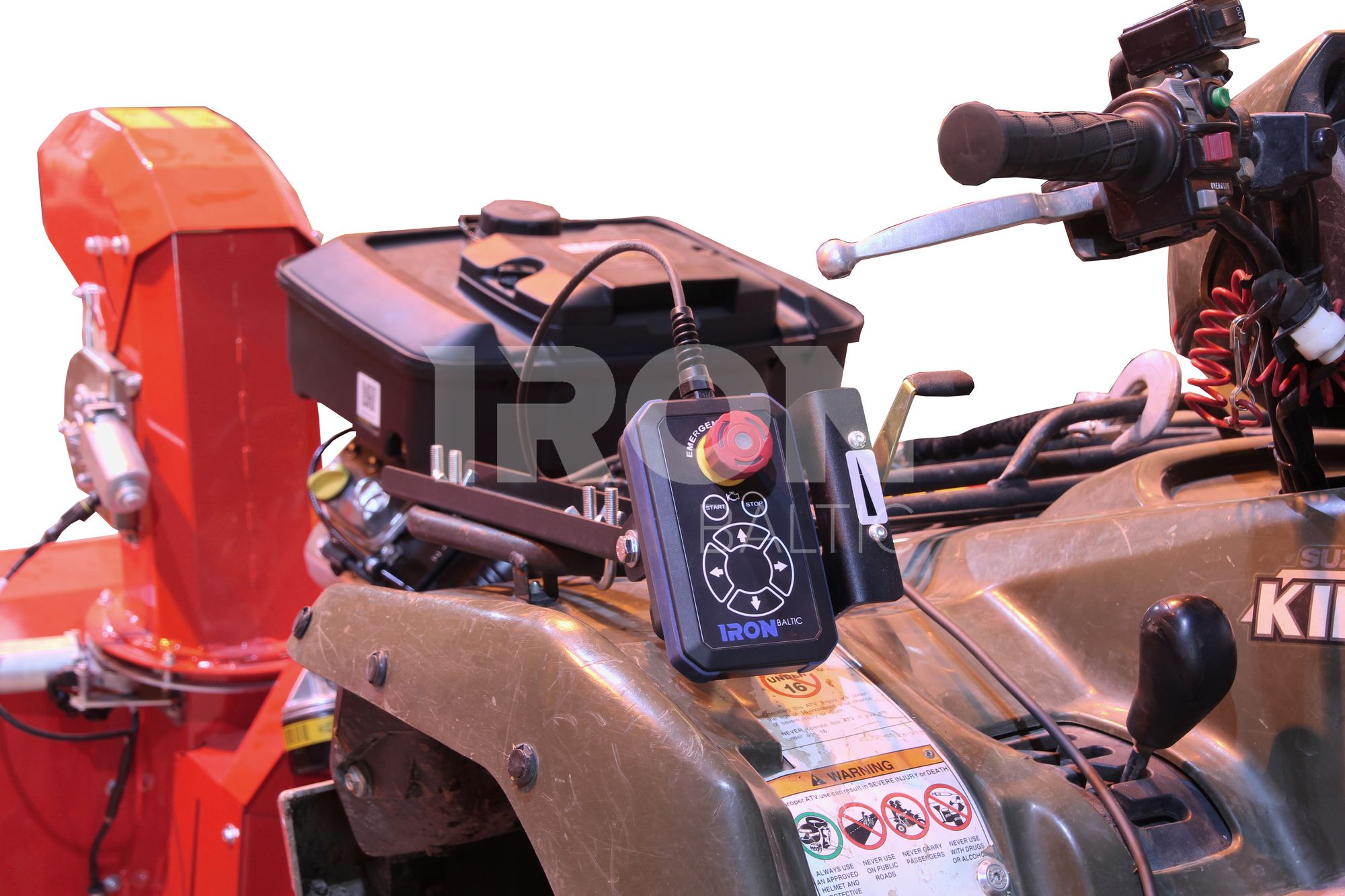 Snow blower 1250 mm / 49 in: (14hp B&S El-start)