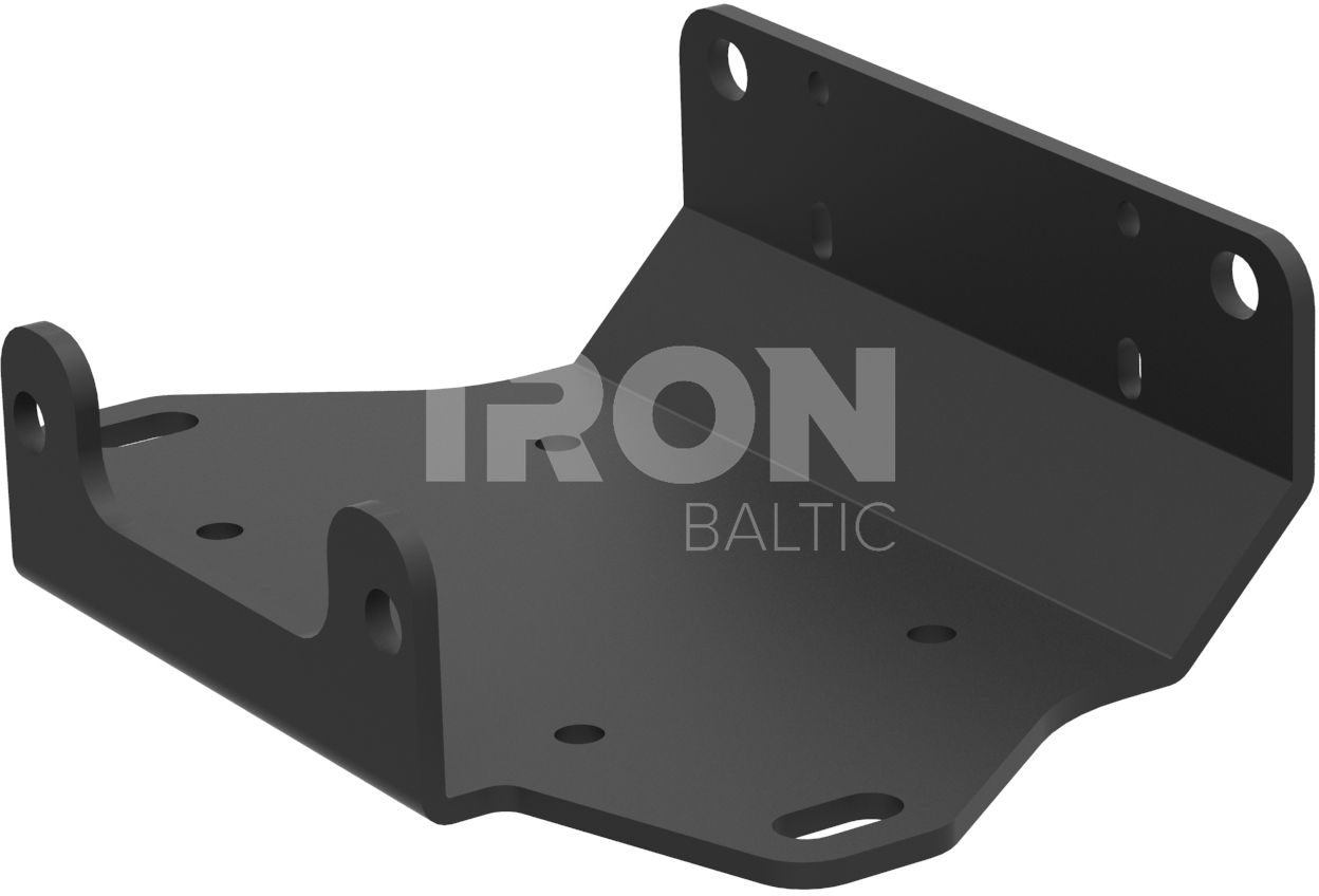Front winch mounting kit: Yamaha Grizzly 550 / 700: (-2015)