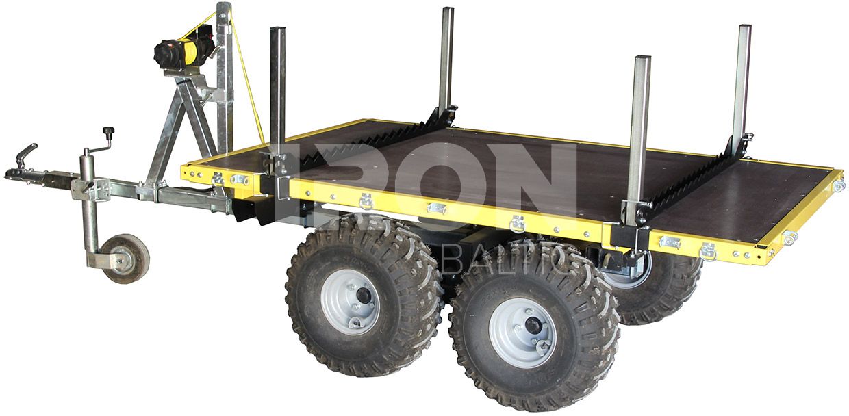 Water tank installation module: Log Bolsters