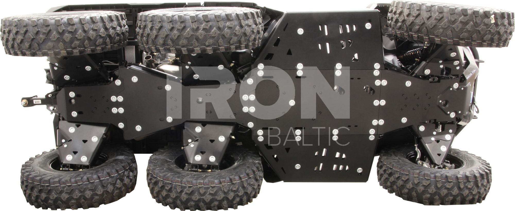 Skid plate full set (plastic): CanAm Outlander 850/1000 MAX G3 6x6 (2025+)