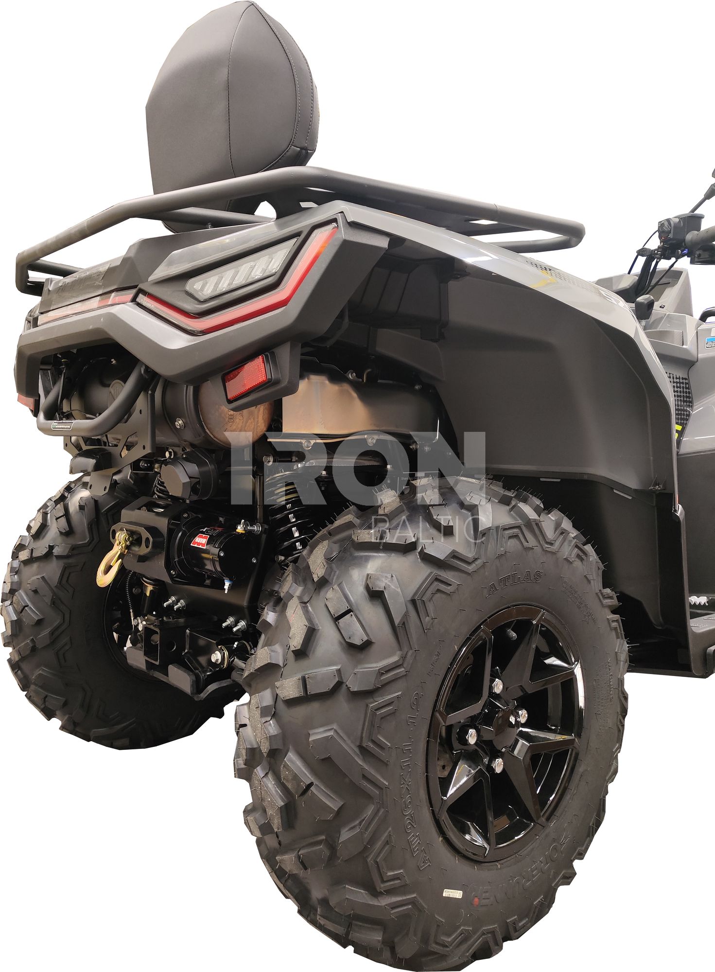 Rear winch mounting kit: AODES Pathcross 525L (2025+)
