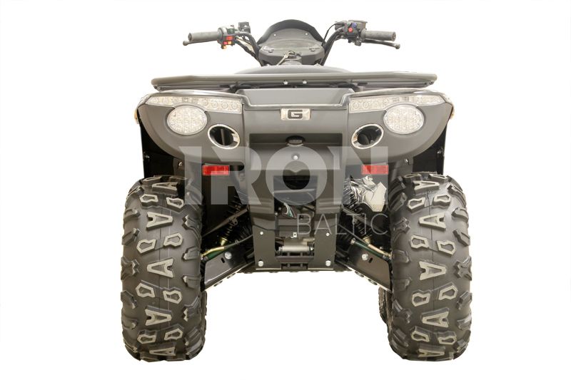 Skid plate full set (plastic): GOES Cobalt / Iron