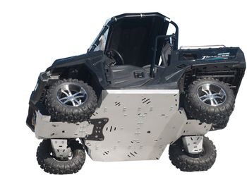 Skid plate full set (aluminium): UFORCE 550 / 800: ( Tracker )