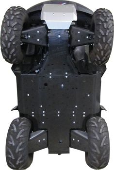 Skid plate full set (plastic): Suzuki KingQuad 500/750 Axi (EPS)