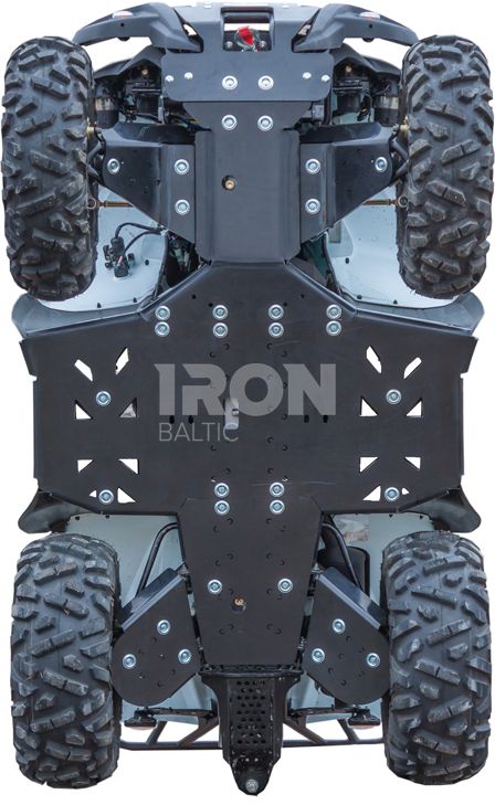 Skid plate full set (plastic): GOES 725