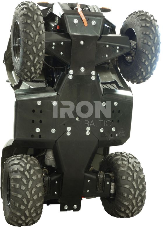 Skid plate full set (plastic): Polaris Sportsman: 570 / 450 HO / ETX: up to MY 2020