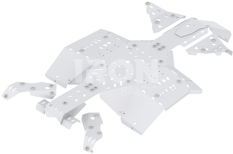 Skid plate full set (aluminium): CanAm G2 Outlander MAX: 650/850/1000: (2019+)