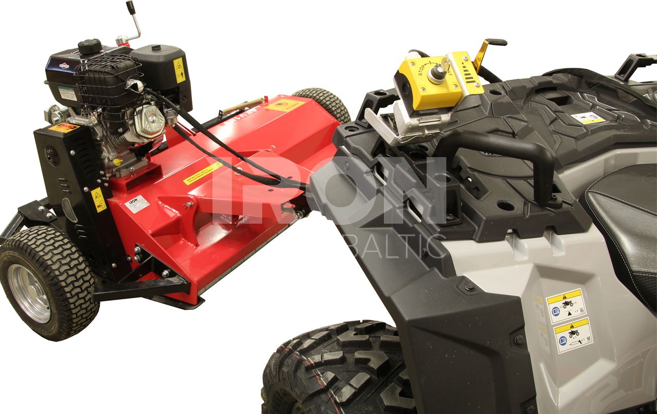 Flail mower 14hp: with electric start: ( Briggs & Stratton )