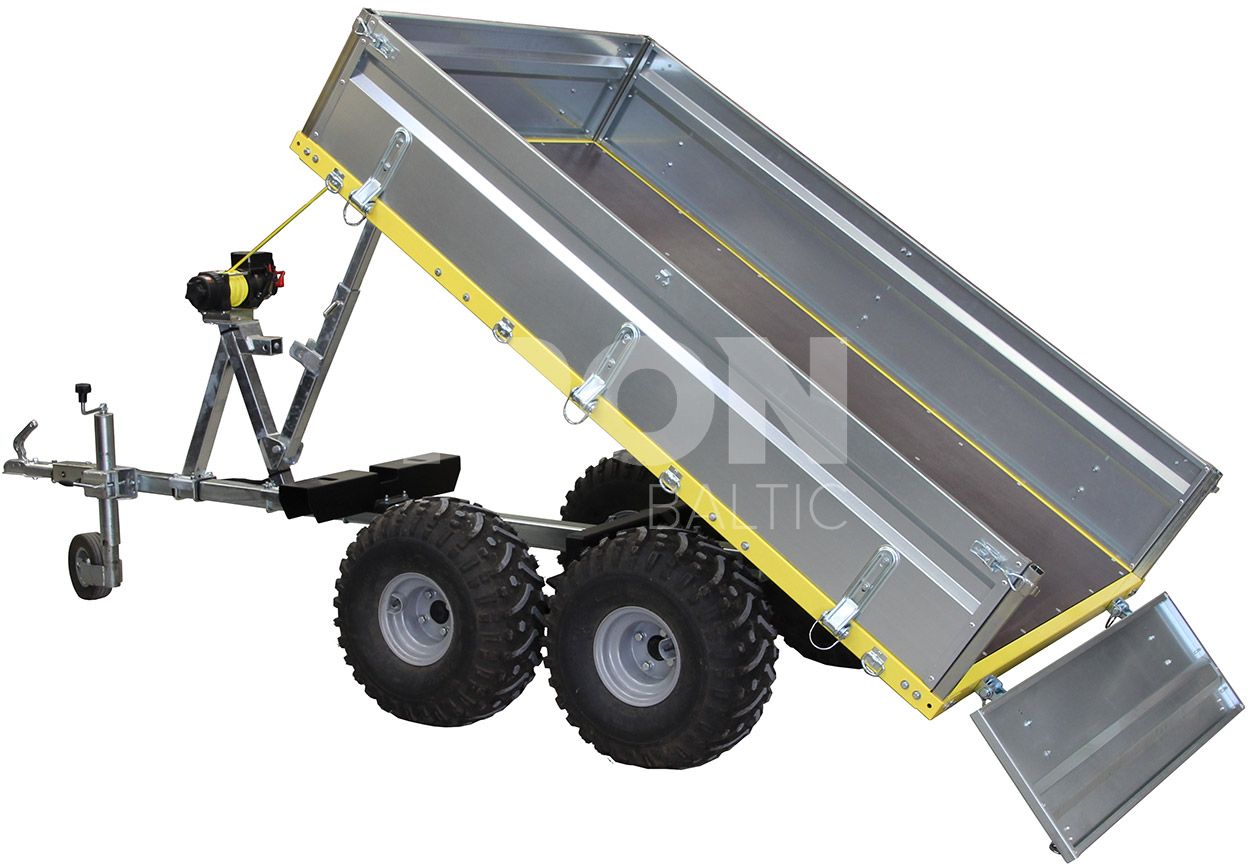 Flatbed Dump Trailer: FD-1200