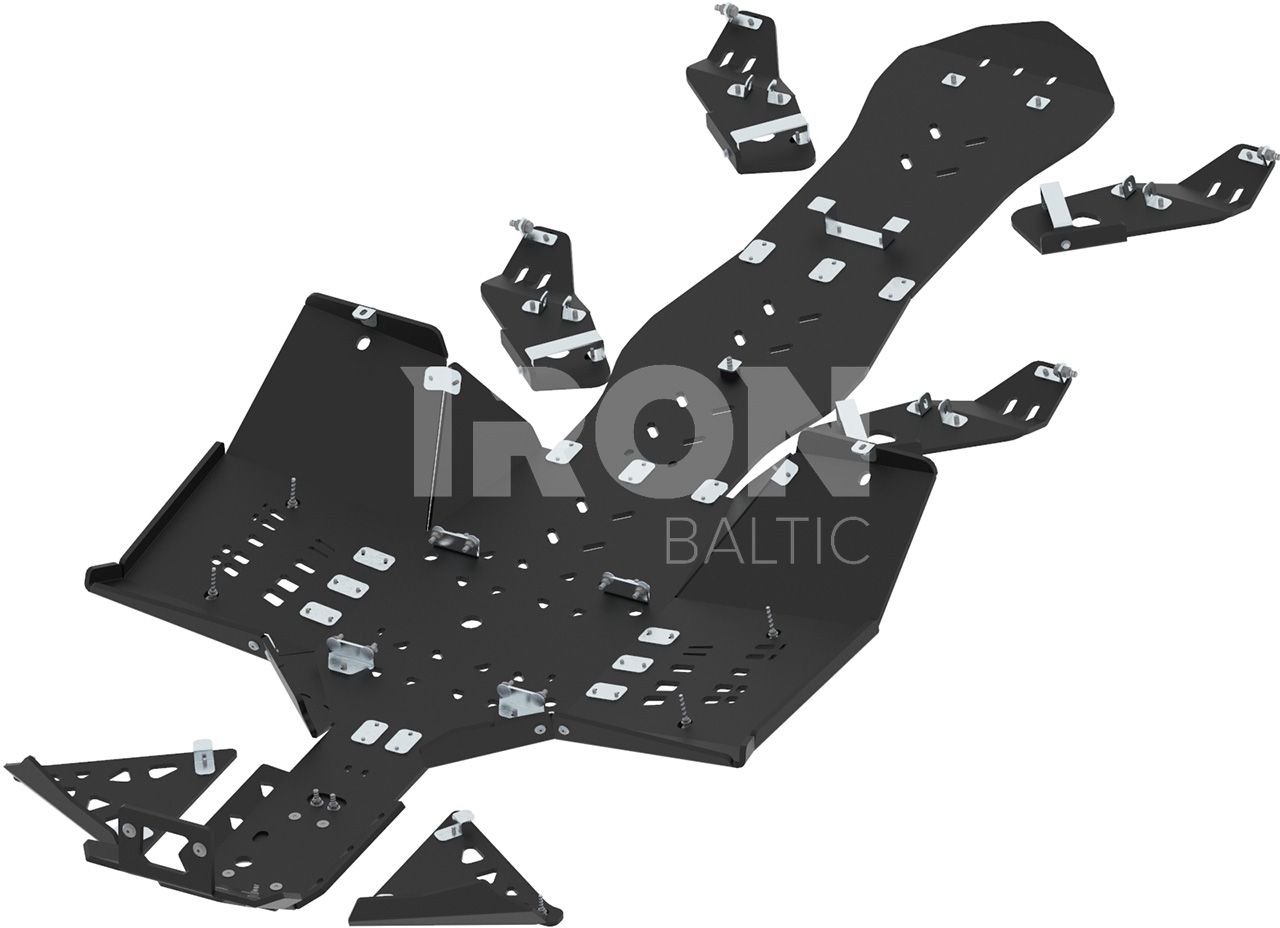 Skid plate full set (plastic): CanAm Outlander 6x6 450 MAX