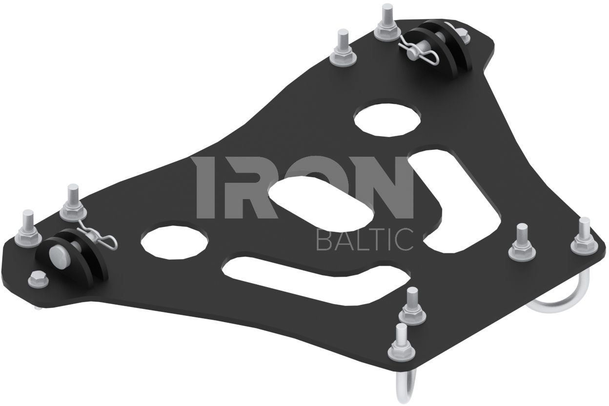 Mid-mount adapter: AODES Pathcross 525L (2025+)