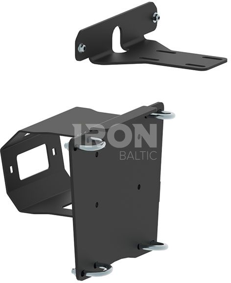 Rear winch mounting kit