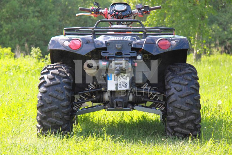 Skid plate full set (aluminium): Arctic Cat 1000 XT