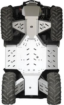 Skid plate full set (aluminium): CFORCE X5 / X6