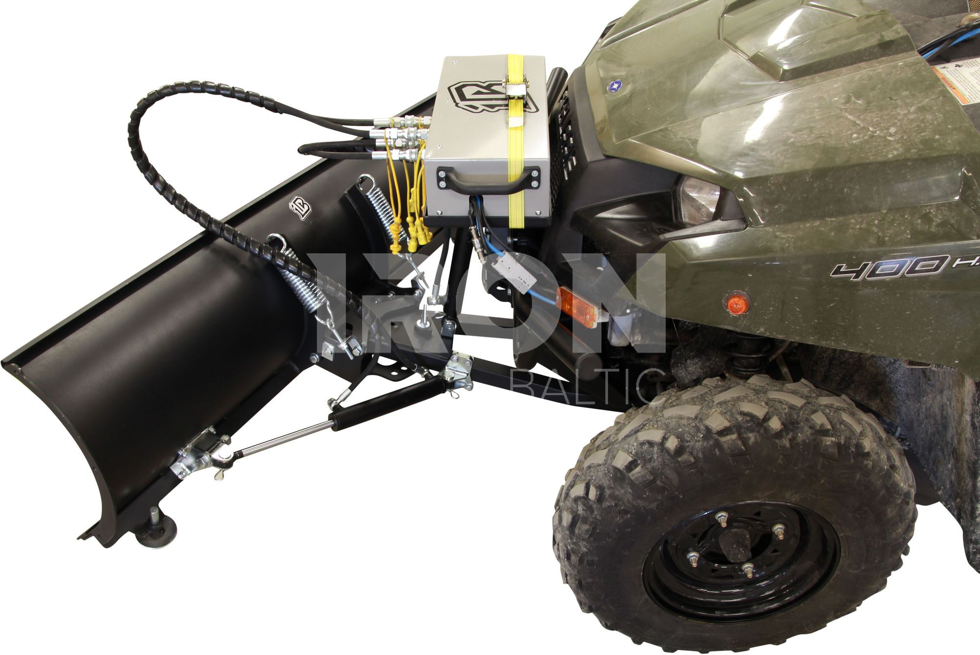 Plow lift adapter: Polaris Ranger 400 / 570 / 800 / 900