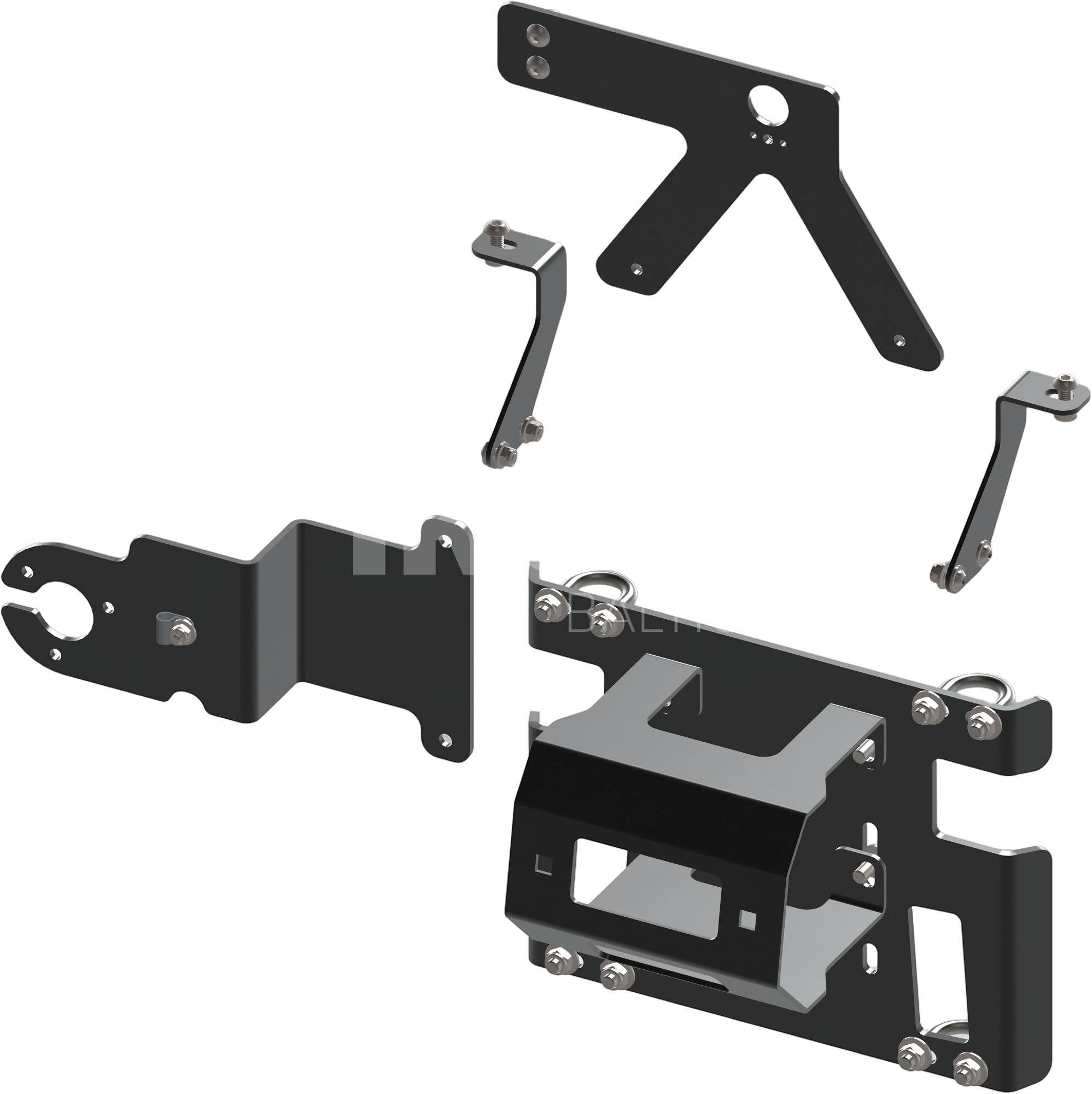Rear winch mounting Linhai LandForce 550L/650L/650L PRO (2025+)