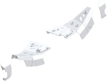 Al. Front A-arm guards (pair)