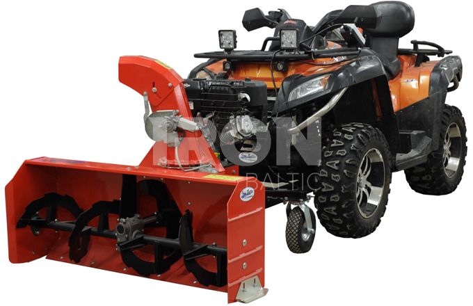 Snow blower 1250 mm / 49 in: (14hp B&S El-start)