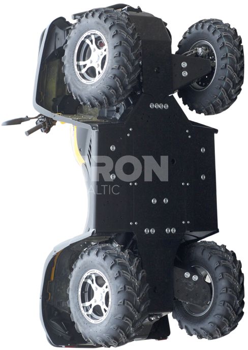 Skid plate full set (plastic): CFMOTO X5A / X6A (2-up)