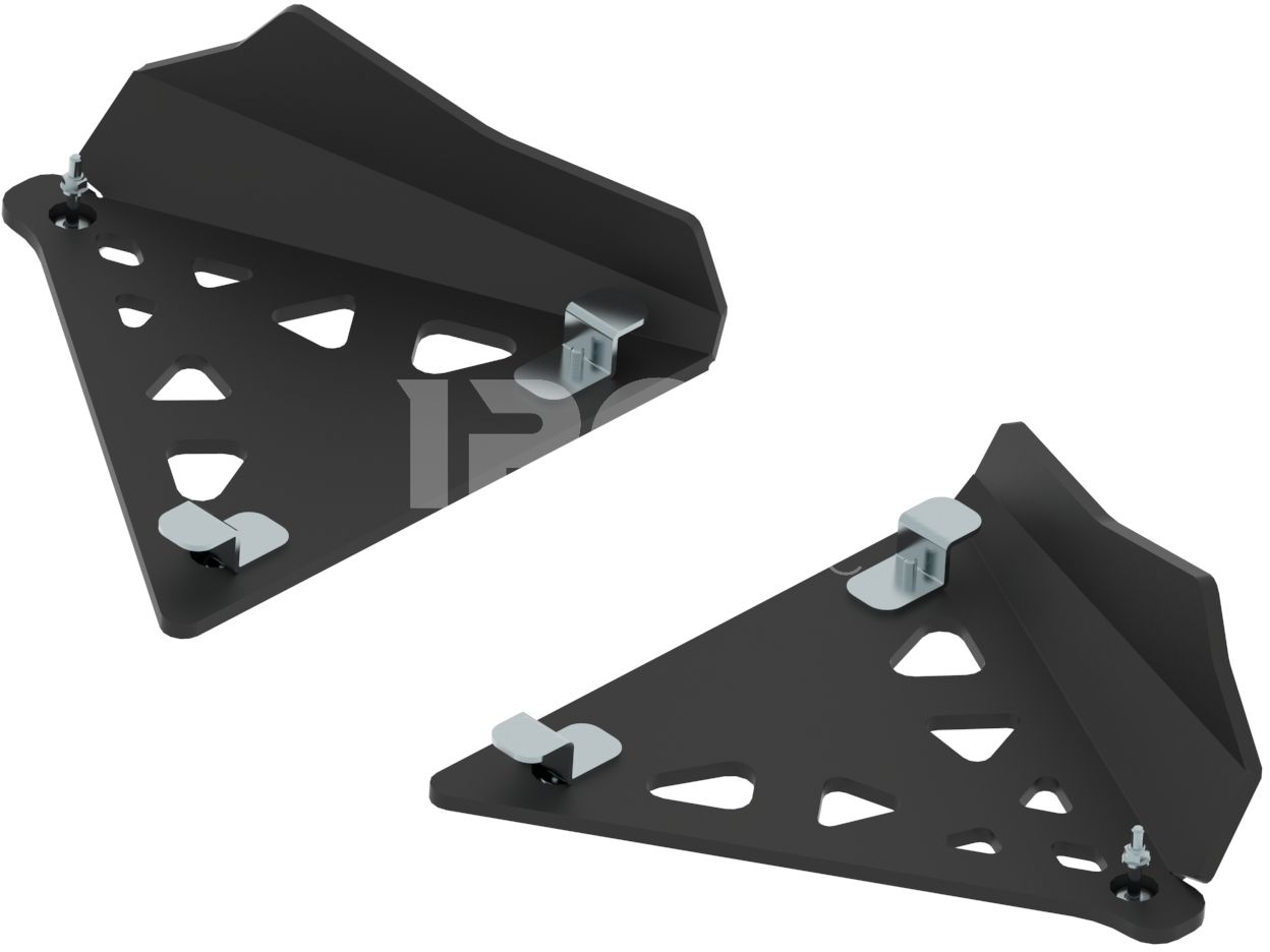 Pl. front A-arm guards (pair): CanAm G2: Renegade / Outlander: ... - 2018