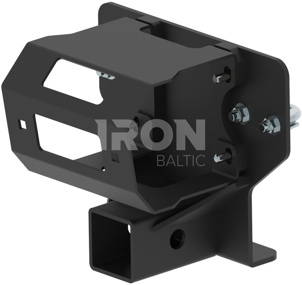 Rear winch mounting kit: Yamaha Kodiak 450 (2017+)