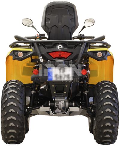 Skid plate full set (aluminium): CanAm G2 Outlander MAX: 450 / 500 / 570: Outlander L MAX