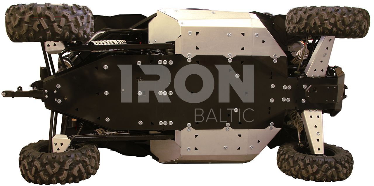 Skid plate full set (aluminium/plastic): ZFORCE 1000 Sport: ZFORCE 950 H.O. Sport