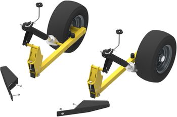 Transport wheels: for Snow Rollers 47.5000 & 47.6000