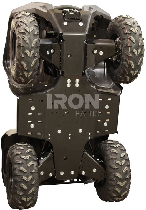 Skid plate full set (plastic): Yamaha Grizzly 550 / 700 (-2013)