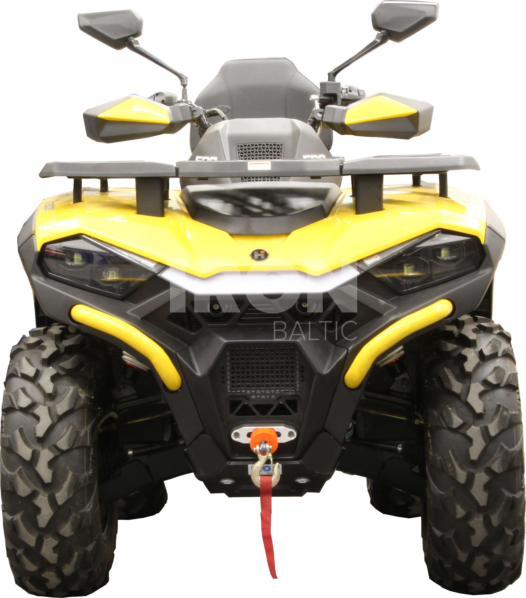 Skid plate full set (plastic): Trapper Guardian 450L/550L/750L (2025+): HISUN Guardian 400 / 550 / 650