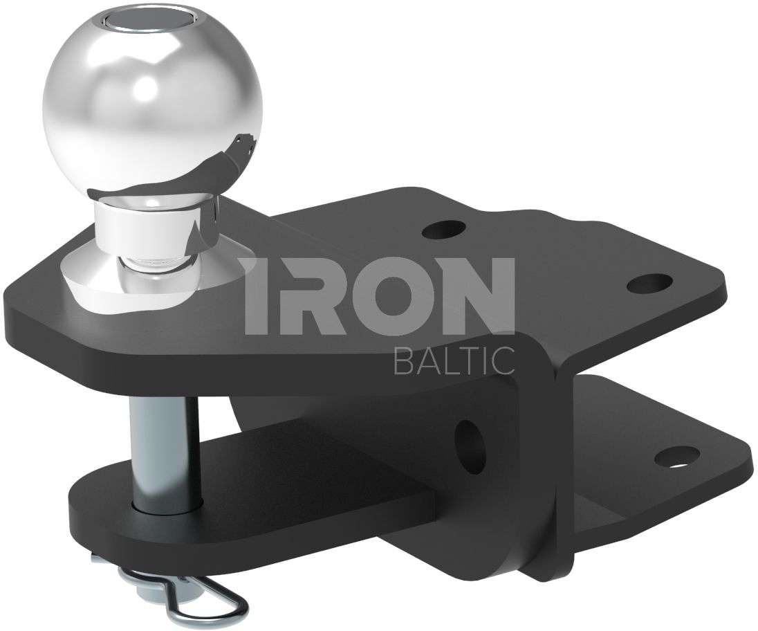 Hitch-ball mounting kit: Honda TRX 420 / TRX 500 FE (2014+)