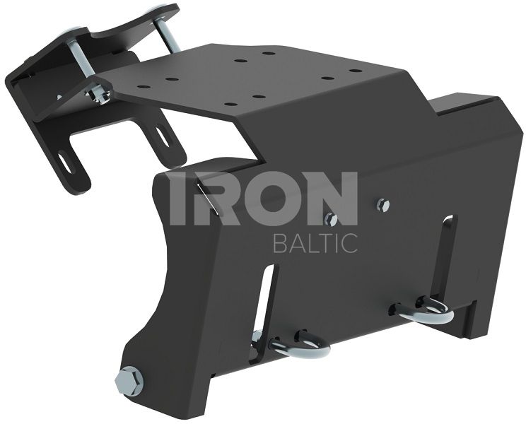 Front-mount adapter: Yamaha Kodiak 450 (2017-2021): narrow mount