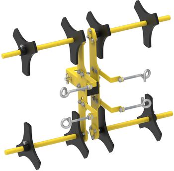 Reel Holder: (Receiver Mount System)