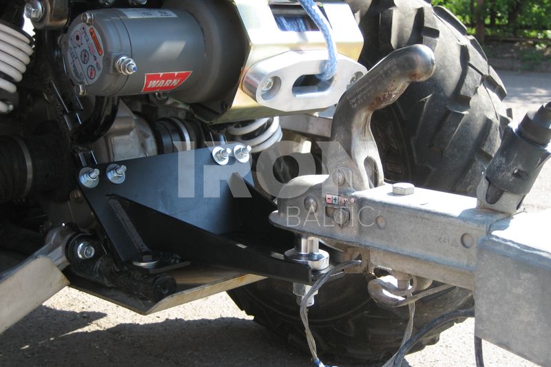 Hitch-ball mounting kit: Dinli