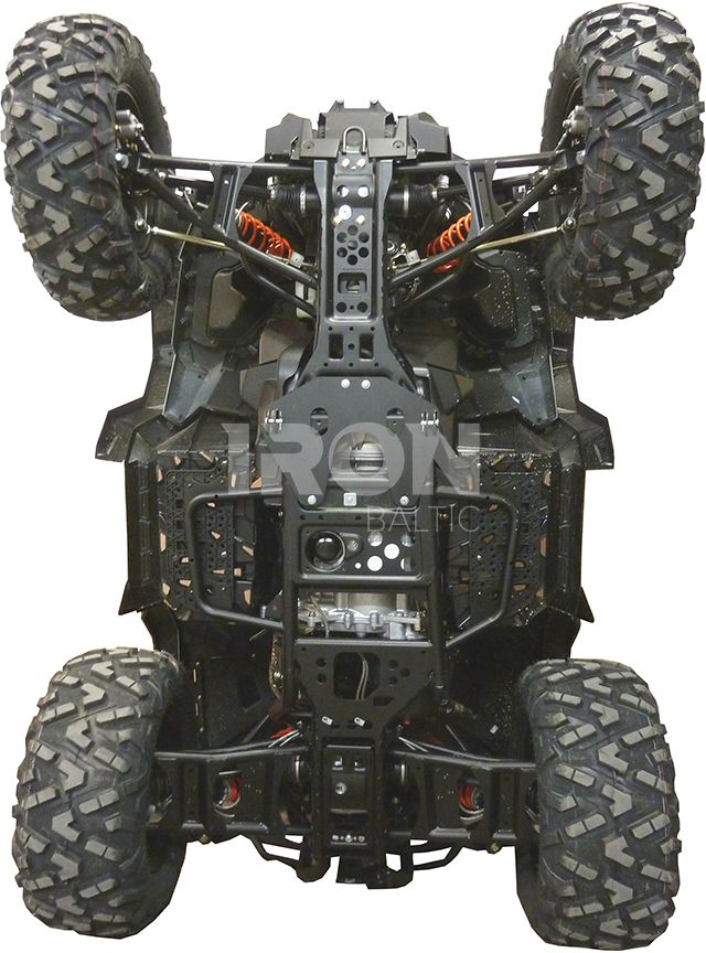 Mid-mount adapter: Polaris Scrambler XP 1000 S: Polaris Sportsman 1000 S
